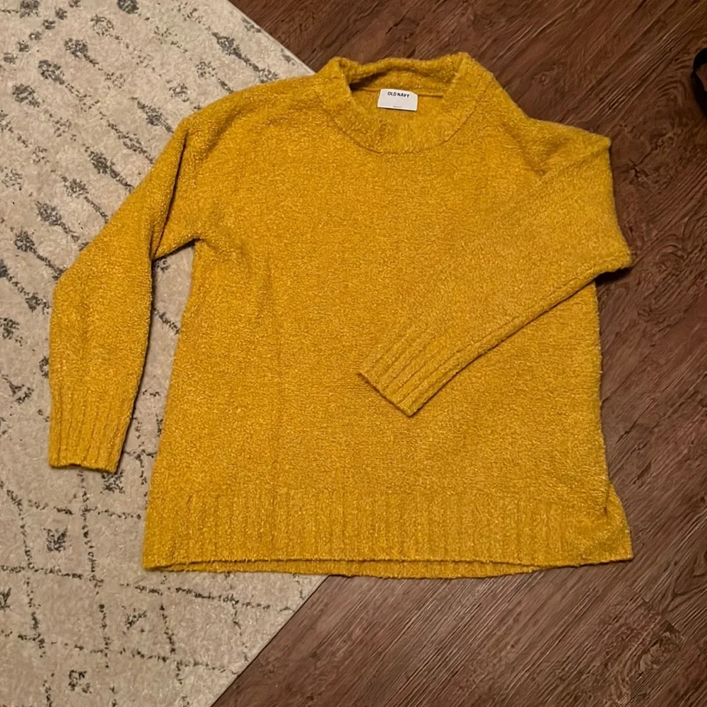 Old Navy Mustard Tunic Sweater - Picture 1 of 6